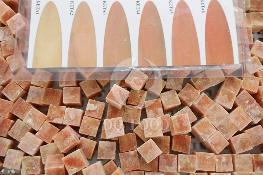 Salmon-Cube